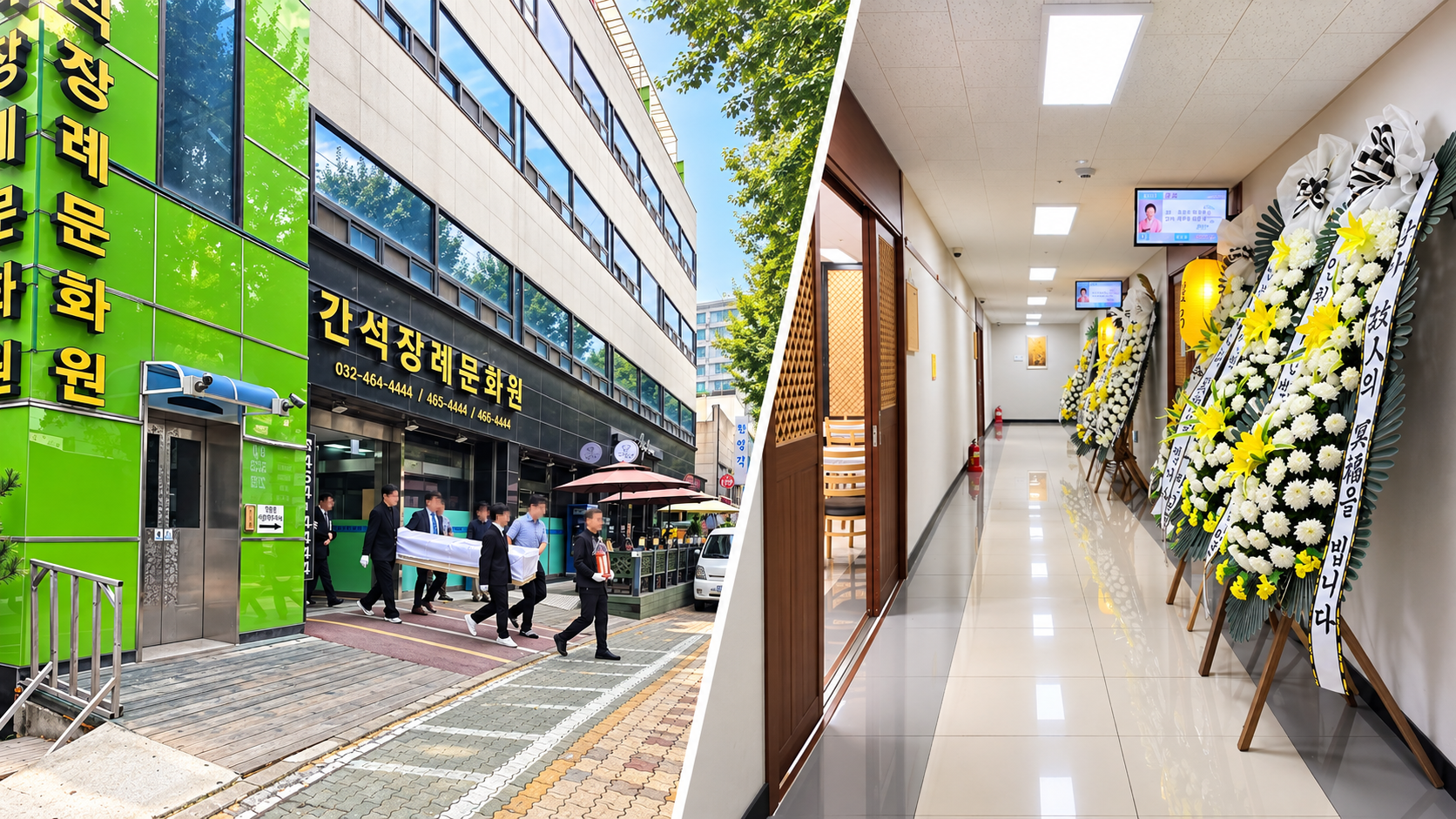 간석장례문화원 외관